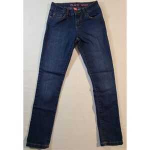 The Children’s Place Super Skinny Jeans Girls Sz 8 Slim Dark Wash Stretch Denim
